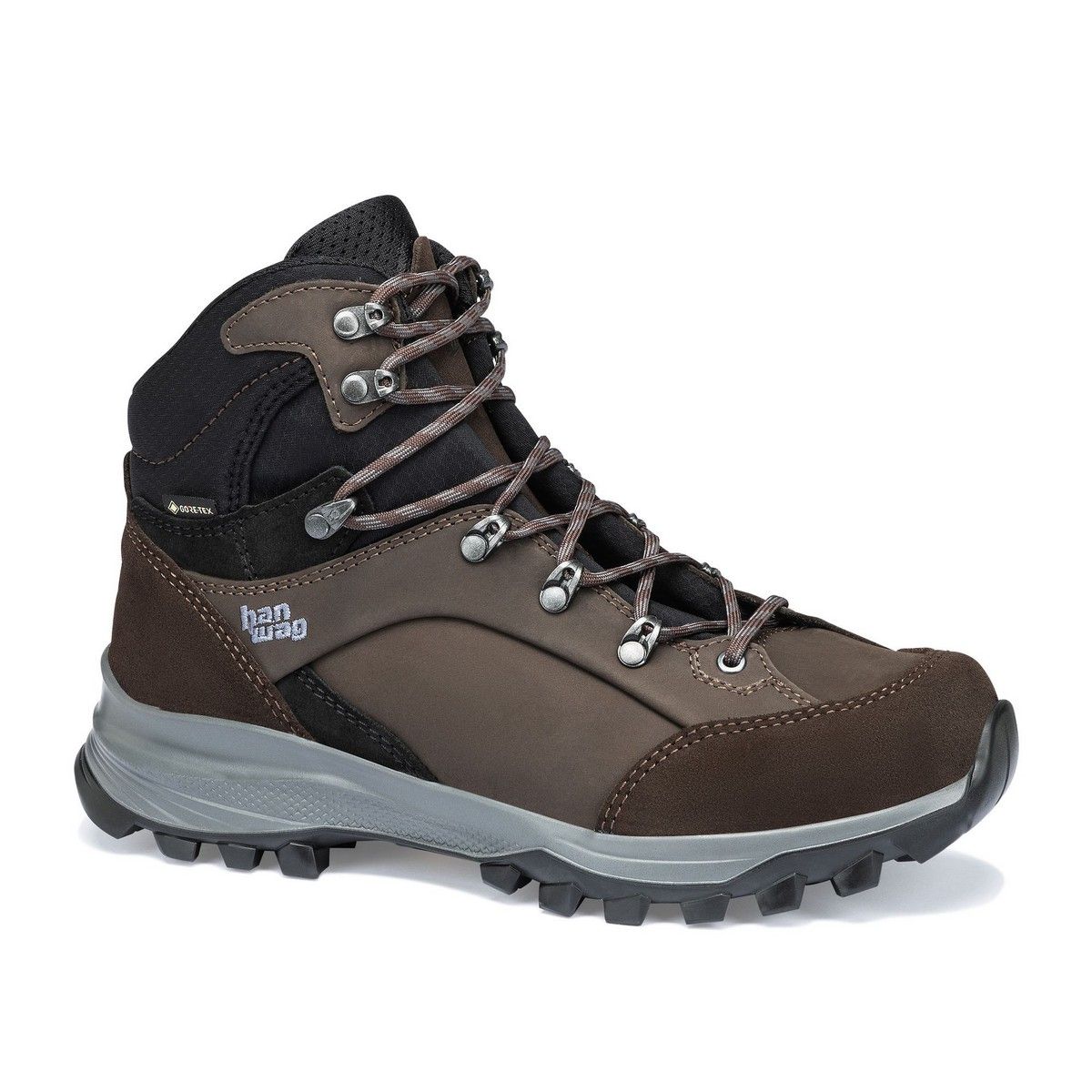Hanwag Alta Bunion II Lady GTX. Women's wide fit hill walking boot.