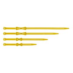 Sea to Summit Stretch-Loc TPU Strap Set – 375, 500, 625, 750mm Straps
