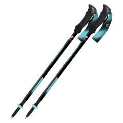 Fizan Compact 3 Tech Walking Poles - Light Blue