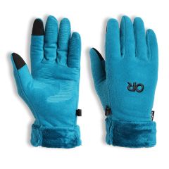Outdoor Research Women's Fuzzy Sensor Gloves - Black