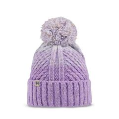 Buff Knitted & Polar Beanie / Akna Grape Ice