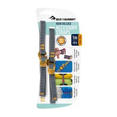 Sea to Summit Accessory Straps with Hook Release – 1m/10mm
