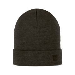 Buff Heavyweight Merino Beanie / Solid Bark
