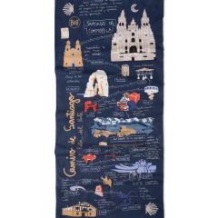 Buff Coolnet UV / Camino de Santiago Camino Navy