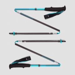 Black Diamond Women's Distance Carbon Z Poles 2022 - Dark Patina