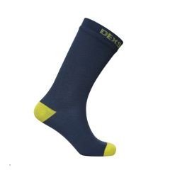DexShell Ultra Thin Bamboo Socks - Navy/Lime
