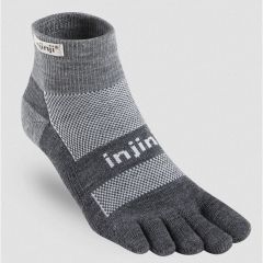 Injinji Performance Outdoor Midweight NuWool Mini-Crew - Charcoal