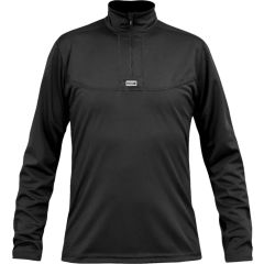 Paramo Mens Cambia Zip-Neck Tshirt - Black