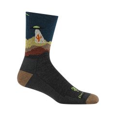 Darn Tough Men’s Spaced Out Micro Crew Lightweight with Cushion Hiking Socks