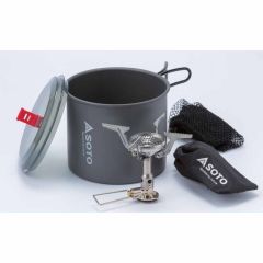 SOTO New River Pot Combo plus Amicus Stove without Igniter
