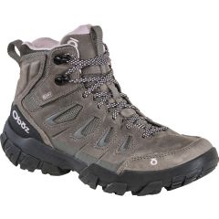 Oboz Women's Sawtooth X Mid Waterproof - Charcoal Angle
