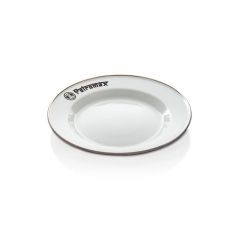 Petromax Set of 2 Enamel Plates - Medium / White
