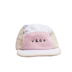 Vaga Short Peak Club Cap / White Lilac/Purple/Neon Orange