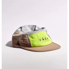 Vaga Club Cap / Taupe/Neon Yellow/Light Grey