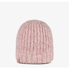 Buff Knitted & Polar Beanie Dalia / Pink