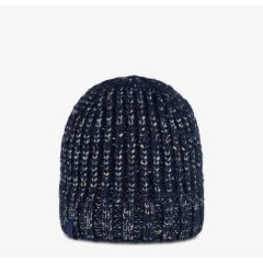 Buff Knitted & Polar Beanie Dalia / Night Blue