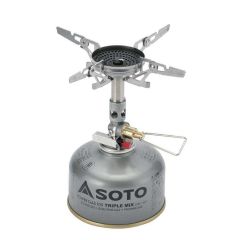 SOTO WindMaster with Micro Regulator and 4Flex - Attached
