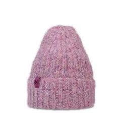 Buff Knitted & Polar Beanie / Lyla Purple Lilac