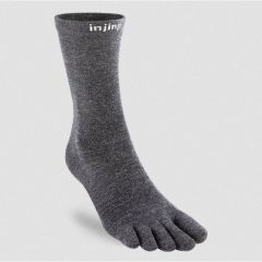 SPECIAL OFFER! Injinji Liner Crew NuWool / X-LARGE / Charcoal