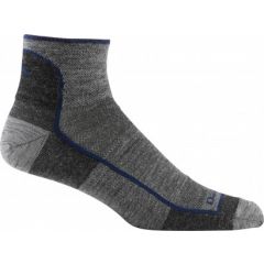 Darn Tough Men's 1715 Quarter Lightweight Athletic Sock - Charcoal