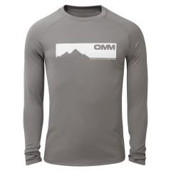 OMM Bearing Tee L/S - Grey Mountains