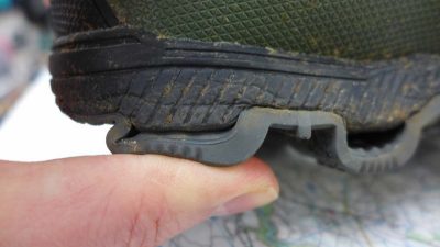 On running Cloudventure Trail Shoe